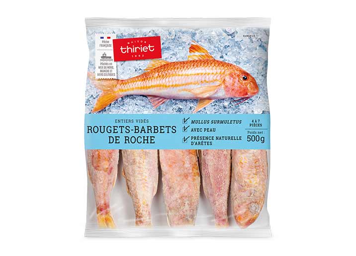 Rougets-barbets de Roche entiers vidés