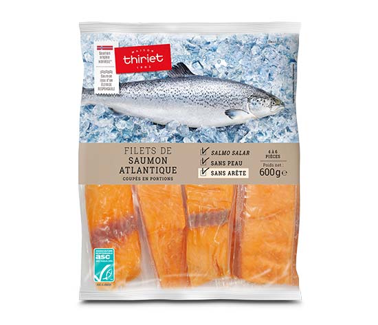 Filets de saumon Atlantique