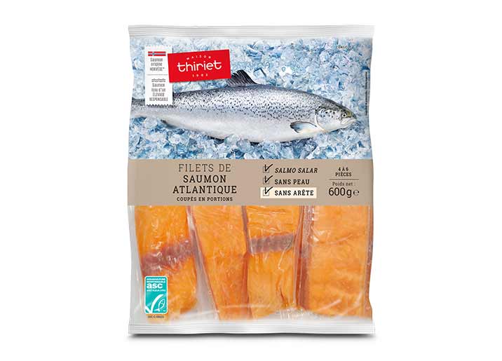Filets de saumon Atlantique