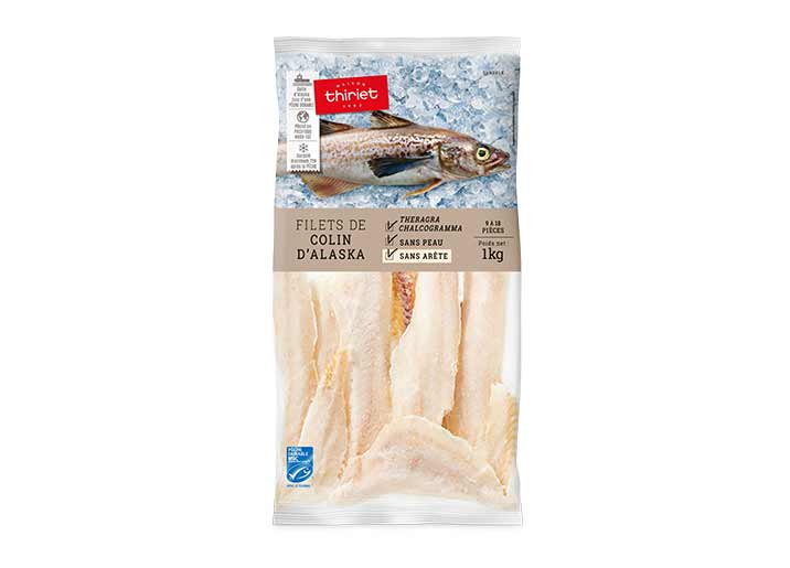 Filets de colin d'Alaska