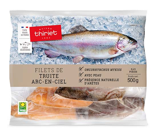 Filets de truite - Arc-en-Ciel