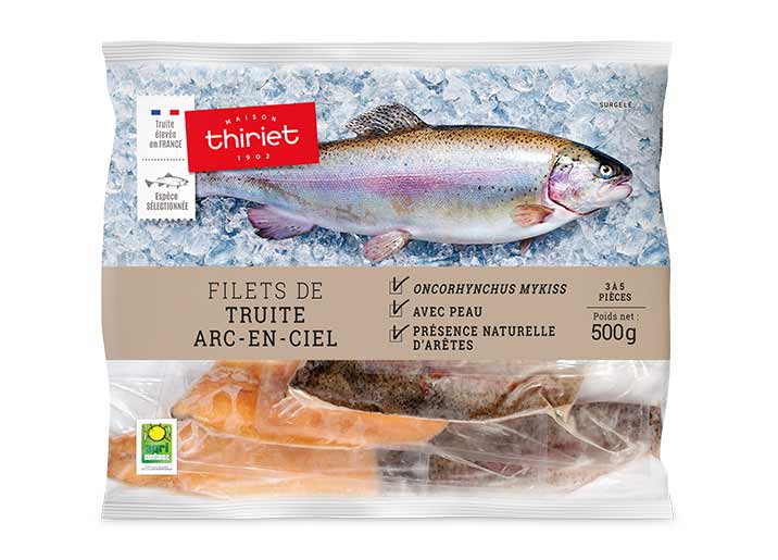Filets de truite - Arc-en-Ciel