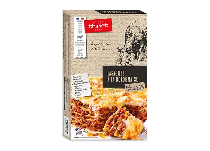 Lasagnes à la bolognaise
