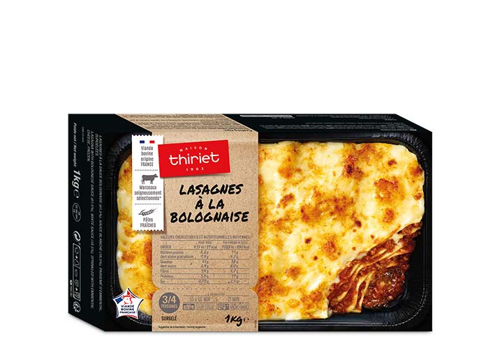 Lasagnes à la bolognaise