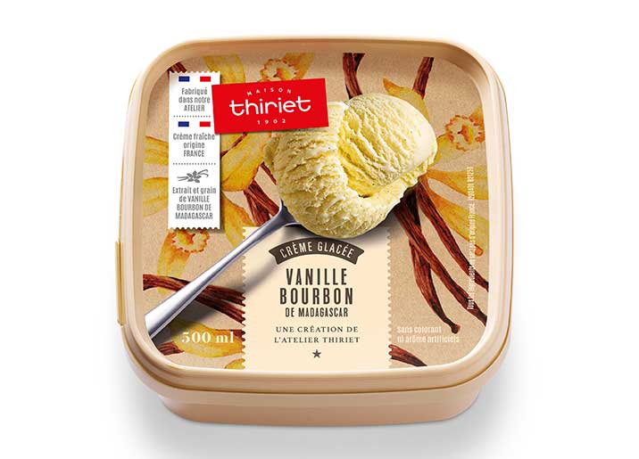 Crème glacée Vanille Bourbon de Madagascar