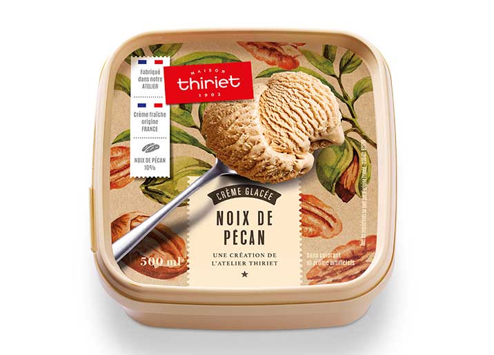 Crème glacée Noix de pécan