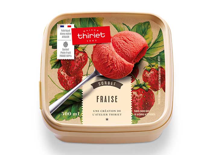 Sorbet Plein Fruit Fraise