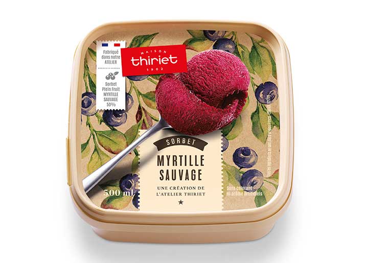 Sorbet Plein Fruit Myrtille sauvage
