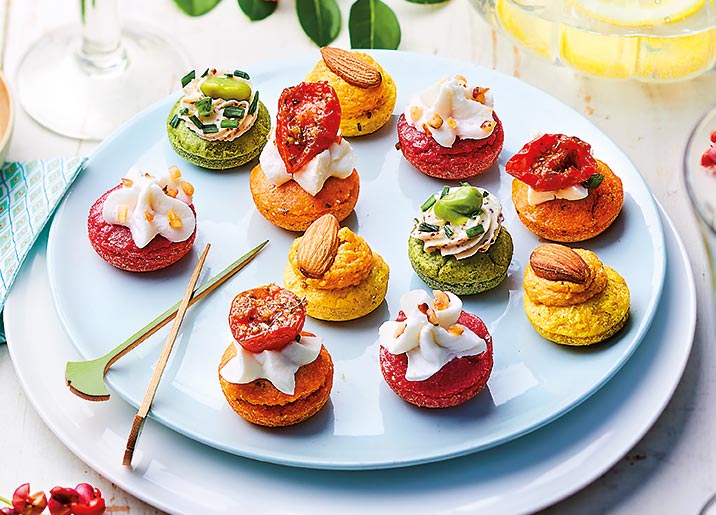 12 Bouchées aux légumes