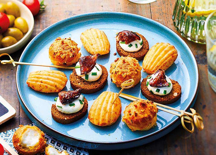 12 Petits fours apéritifs