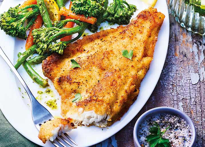 Filets de limande meunière citron/persil