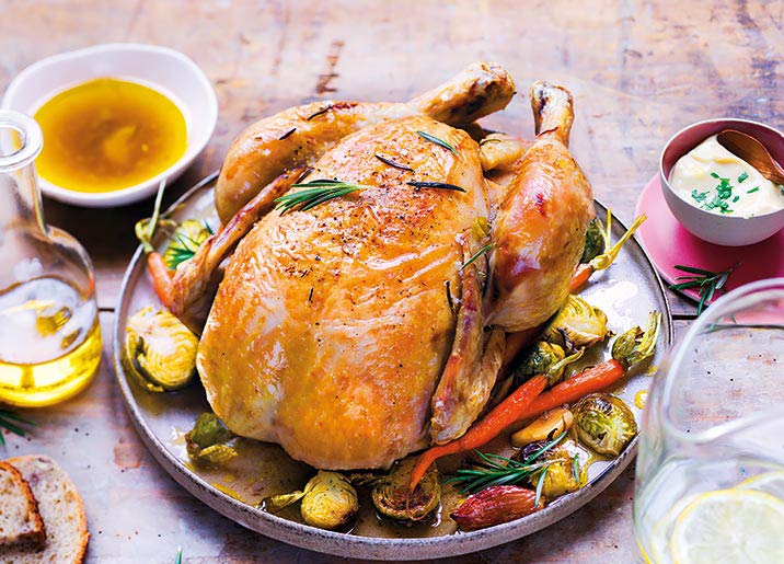 Poulet blanc fermier de Vendée