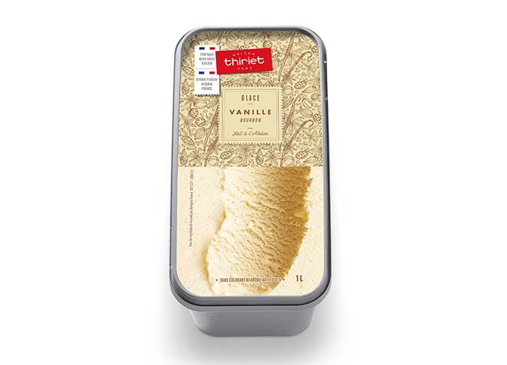 Glace vanille Bourbon