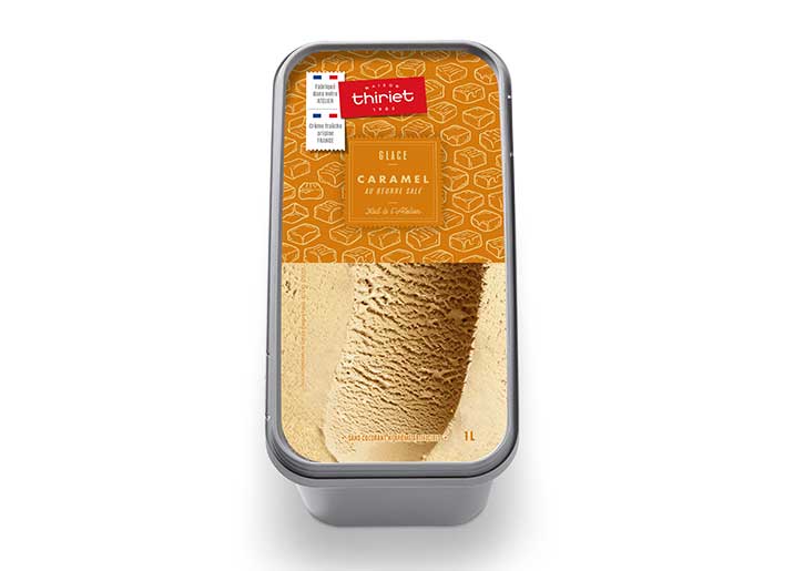 Glace caramel au beurre salé