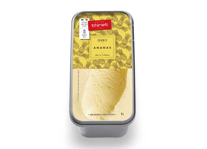 Sorbet ananas