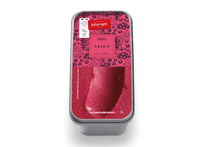 Sorbet cassis