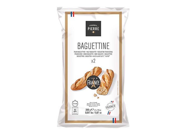 2 Demi-baguettes blanches classiques