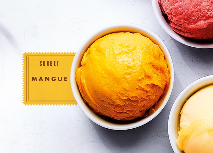 Sorbet mangue
