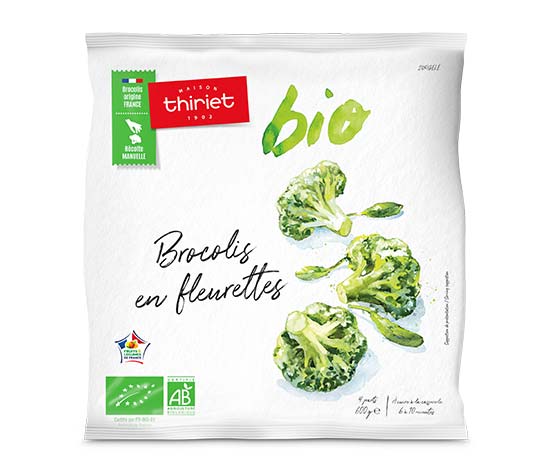 Brocolis en fleurettes biologiques
