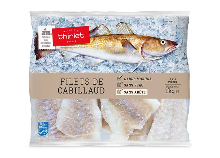 Filets de cabillaud