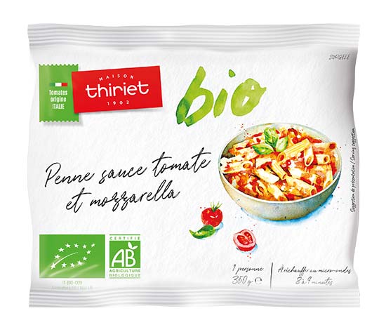 Penne sauce tomate et mozzarella BIO