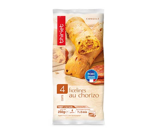 4 Ficelines au chorizo