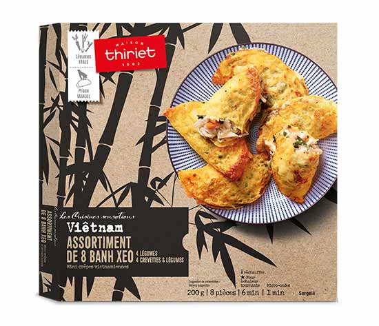 Assortiment de 8 banh xeo