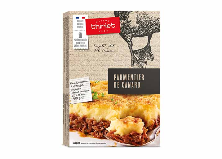 Parmentier de canard