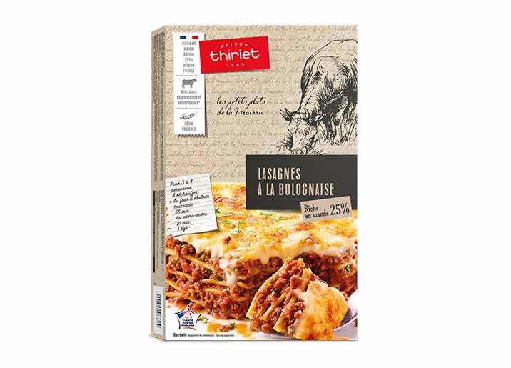 Lasagnes à la bolognaise