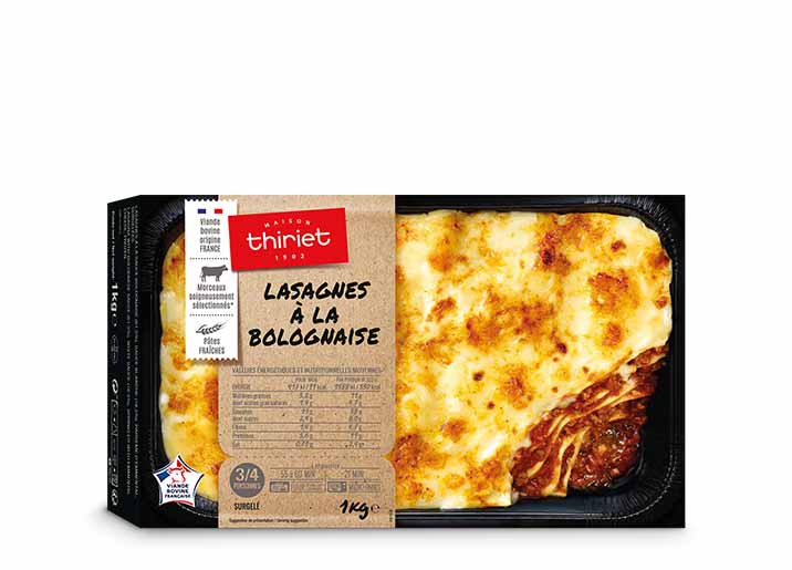 Lasagnes à la bolognaise