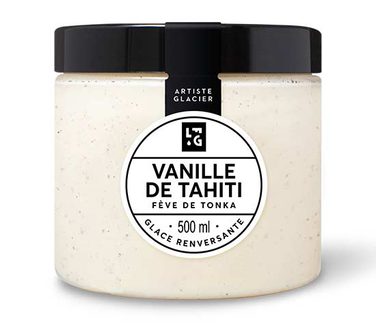 Crème glacée Vanille de Tahiti et fève de tonka