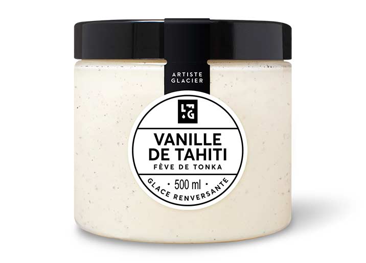 Crème glacée Vanille de Tahiti et fève de tonka
