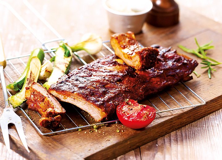 Ribs de porc BBQ