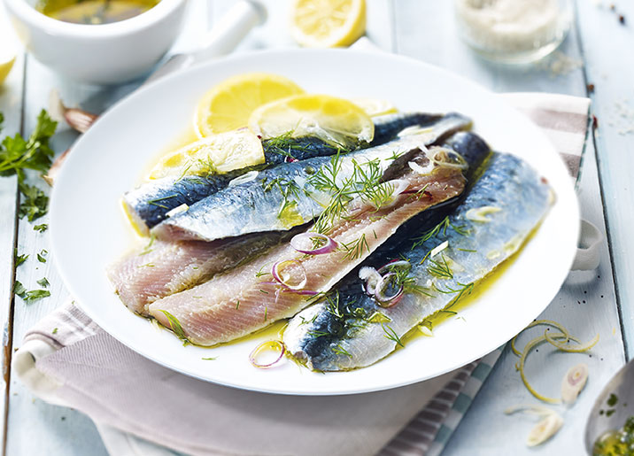 Filets de sardine avec peau
