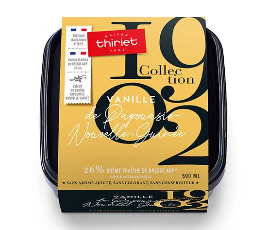 Crème glacée Vanille de Papouasie Collection 1902