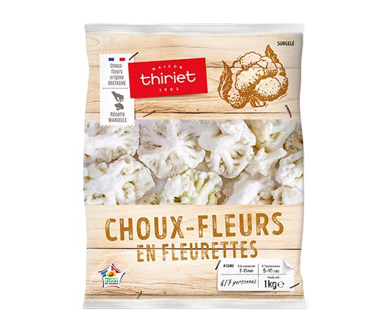 Choux-fleurs en fleurettes