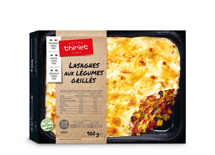 Lasagnes aux légumes grillés