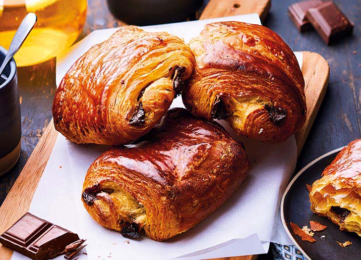 8 Pains au chocolat pur beurre