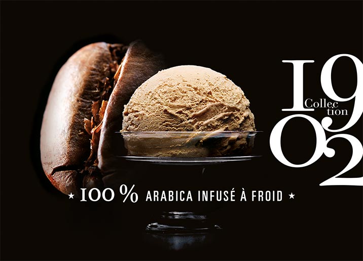 Crème glacée Café d'Ethiopie Collection 1902