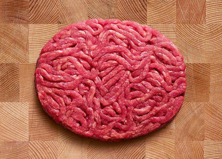 4 steaks hachés pur boeuf race Limousine façon bouchère 15 %