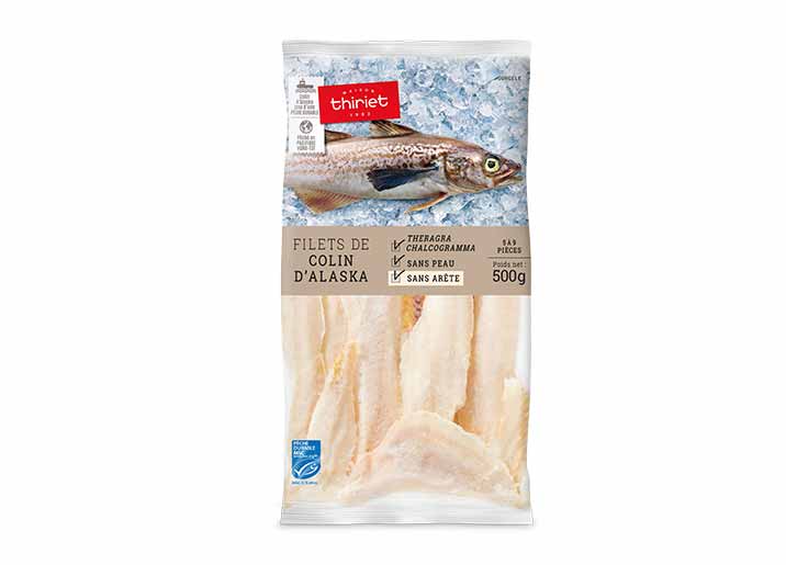 Filets de colin d'Alaska