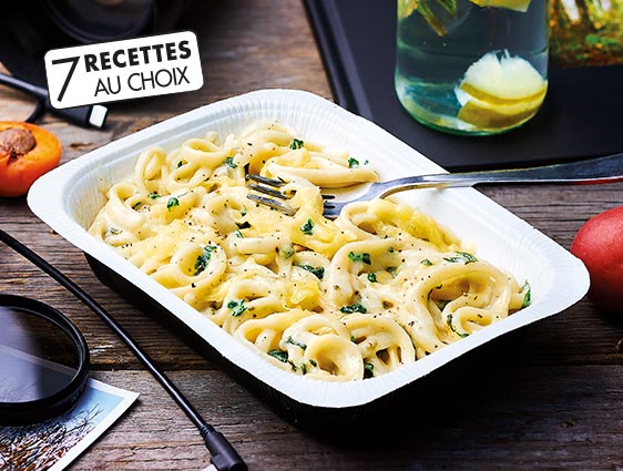 Lot de 4 plats cuisinés au choix en promotion