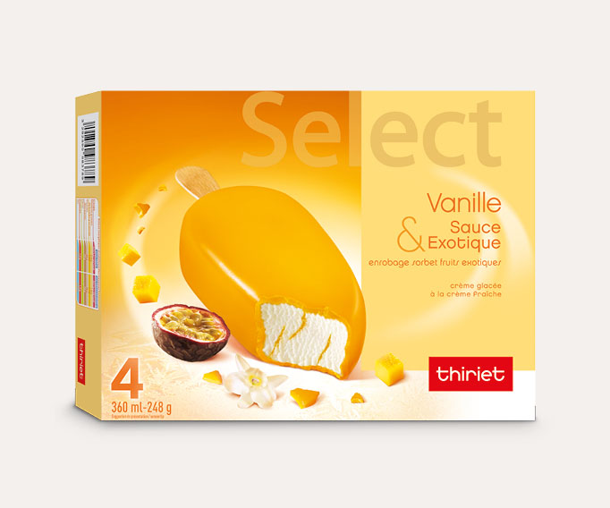 4 Select™ Vanille Fruits exotiques