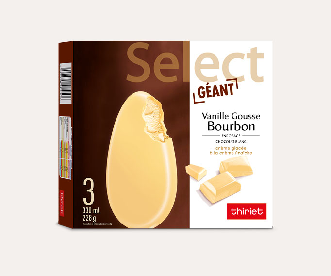 3 Select™ Géant Vanille gousse