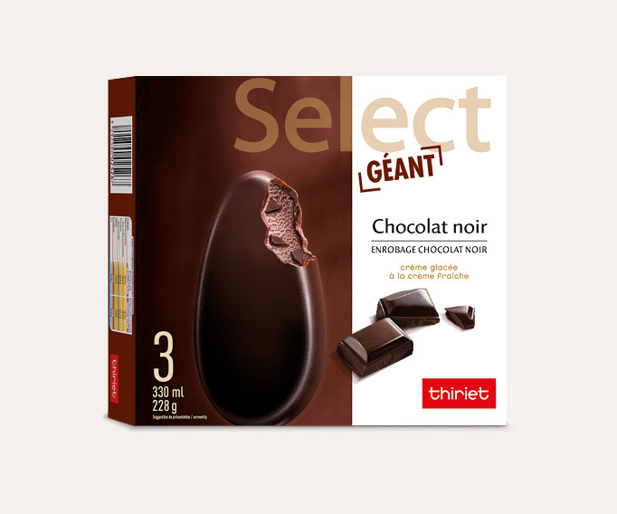 3 Select™ Géant Chocolat noir enr. chocolat noir