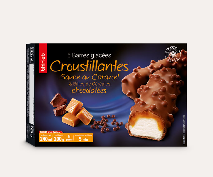 5 Barres glacées croustillantes