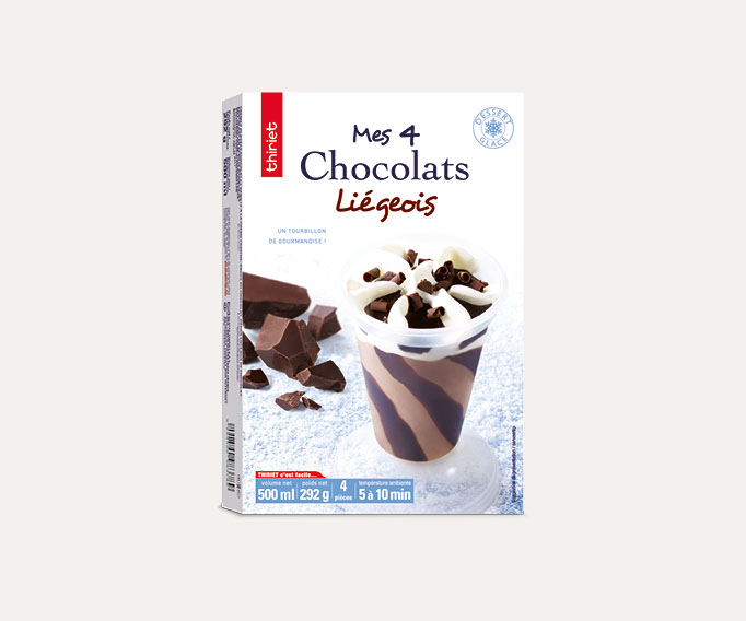 4 Chocolats liegeois