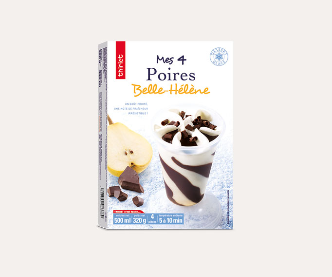 4 Poires Belle-Hélène