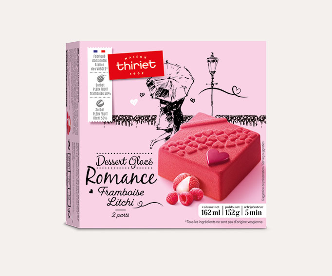 Romance framboise - litchi