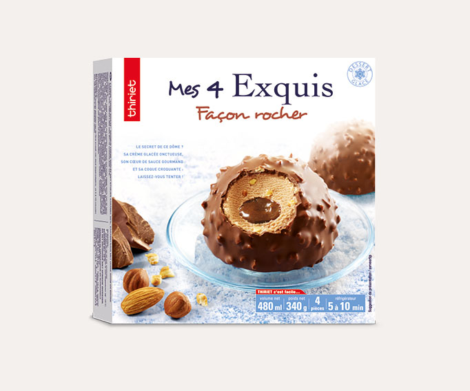 4 Exquis Lot de 2 boîtes au choix